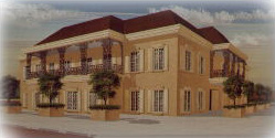 rendering of a bank